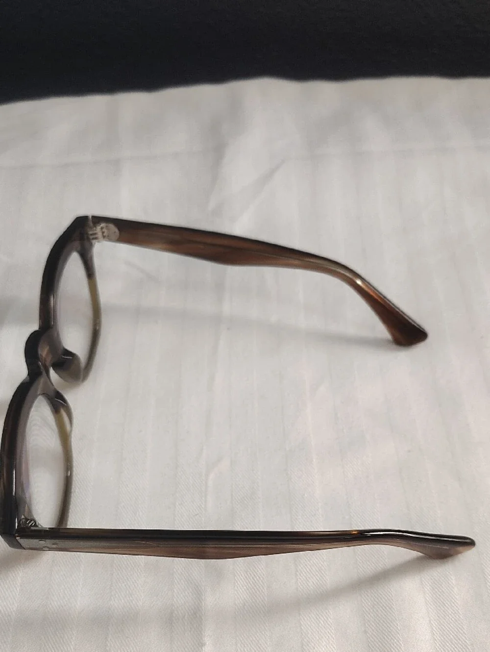 Executive Academia Chunky Green/Tortoise Keyhose Nose Oversized Optical Glasses
